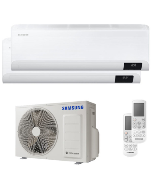 Aire Acondicionado Samsung CEBU Dual Split 7000+7000 btu WiFi