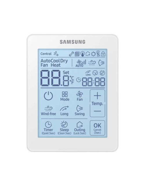 Control por cable táctil simplificado de Samsung