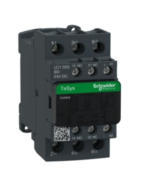 Contactor Telemecanique TeSys D 25A 3P 24VDC