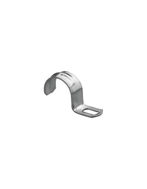 Galvanized steel clip Gewiss hole 12x6mm diameter 19-20mm