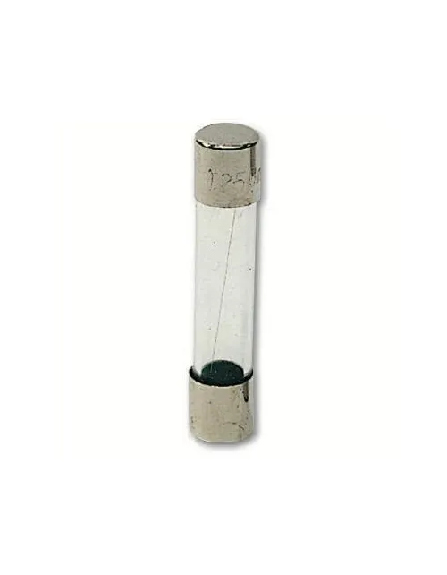 Zylindrische Glassicherung von Italweber, 6,3 x 32 mm, 200 mA