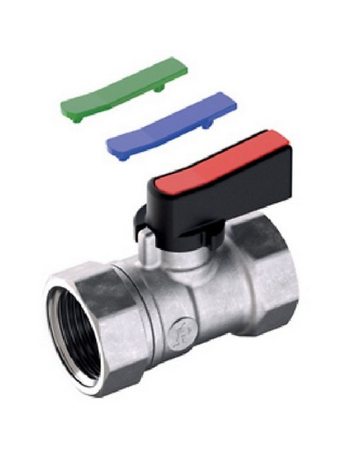 Female Female Ball Valve With Lever Handle 1/2" Giacomini R690X003