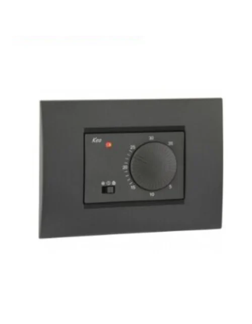 Vemer Einbau-Raumthermostat 230V Anthrazit KEO-B