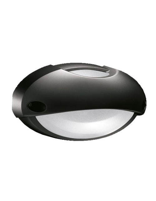 Lombardo Airy oval black ceiling lamp E27 IP54 LB82322