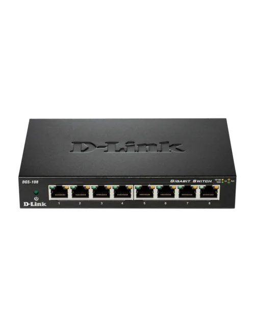 Switch D-Link 8 Ports 10/100/1K METALBOX