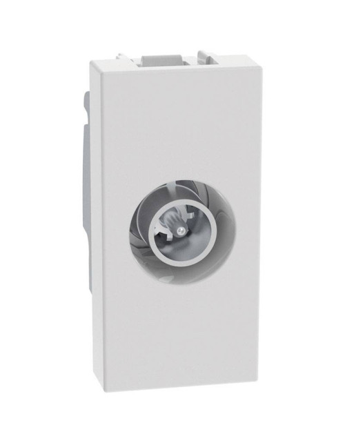 Bticino MatixGO direct coaxial TV socket 1 module white JW4202D