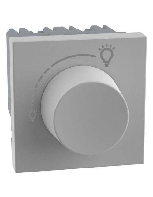 Bticino MatixGO Universal-Drehdimmer 2 Module grau JG4415