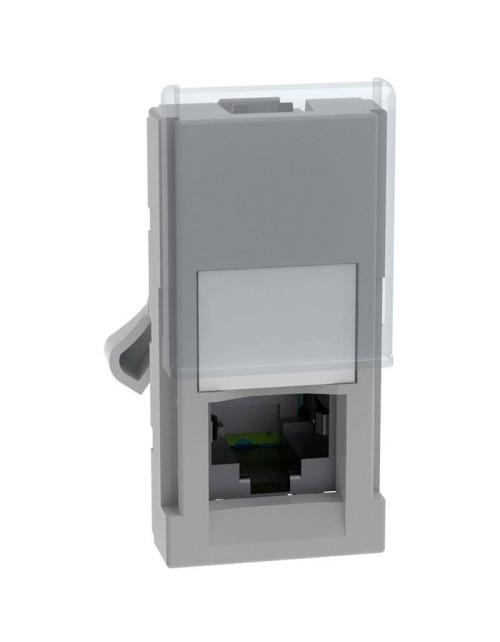 RJ45 Data Socket Bticino MatixGO UTP CAT6 1 gray module JG4279C6