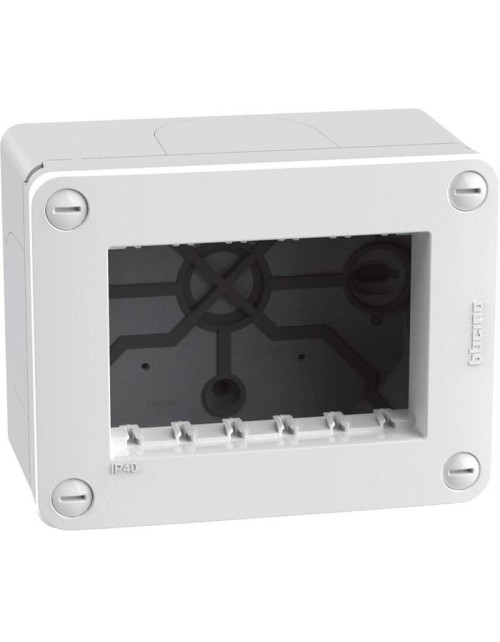 Bticino MatixGO hydrobox box 3 modules IP40 white 28403W