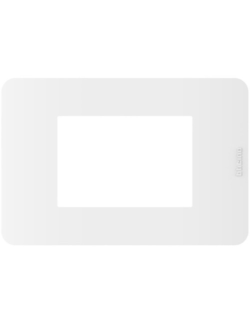 Bticino MatixGO 3-module white plate JA4803JW