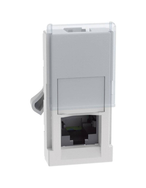 Prise de données RJ45 Bticino MatixGO CAT6 STP 1 module blanc JW4279C6S