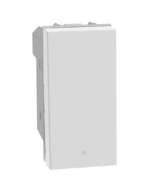 Inverseur connecté Bticino MatixGO Smart 1 module blanc JW4003C