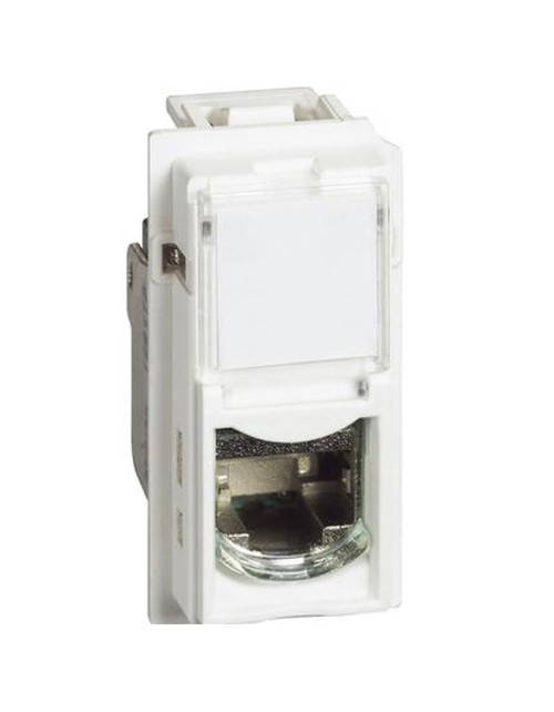 Bticino Living Now conector UTP cat6A RJ45 sin herramientas blanco KW4279C6A