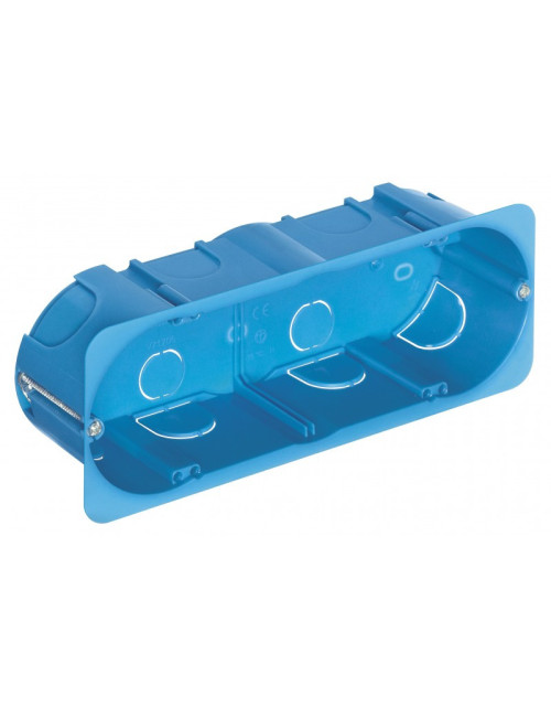 Vimar Caja de empotrar 6/7 módulos de pared luminosos azul claro V71706