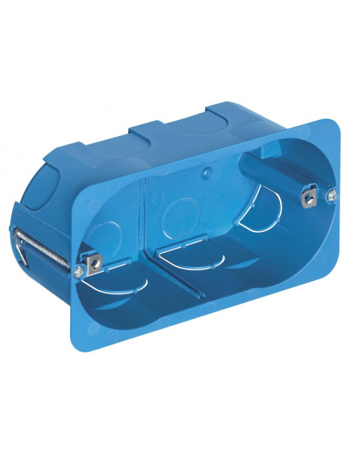 Vimar Caja de empotrar 4 módulos de pared luminosos azul claro V71704