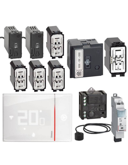 Bticino Living Now Starter Plus Kit for Lights, Sockets and Energy K1010PLUSKIT