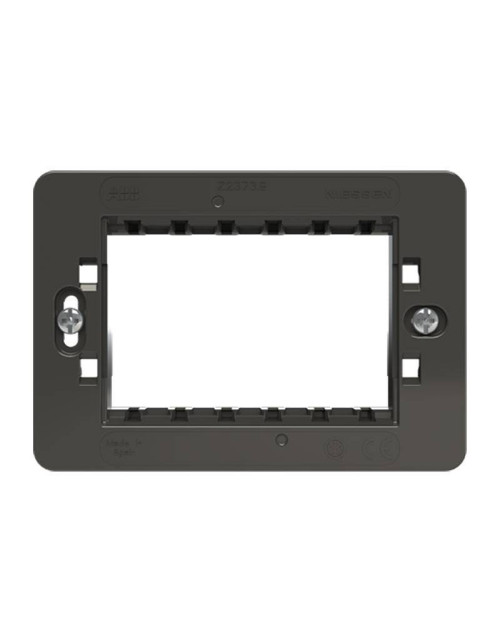 Soporte para placa Abb Zenit Z1603YY de 3 módulos