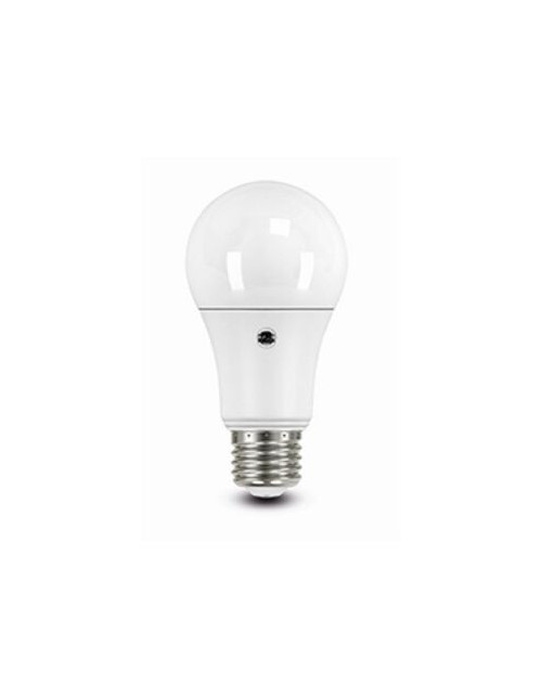 LED-Tropfenlampe E27 10W 230V 4000K mit Dämmerungs-DECO-LED-SENSOR