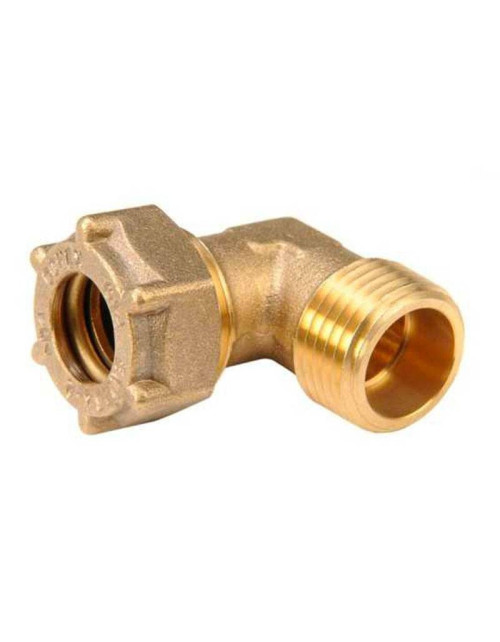 Raccordo filettato a gomito 90 gradi IBP F/M D 22 mm x 3/4 IG402 02206000