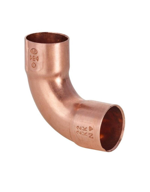 90 degree IBP bend for water and gas F/F D 10 mm in copper 5002A010000000