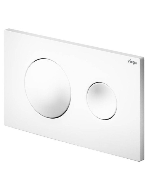 Viega Visign pour plaque de déclenchement de commande Style 20 WC Blanc 773793