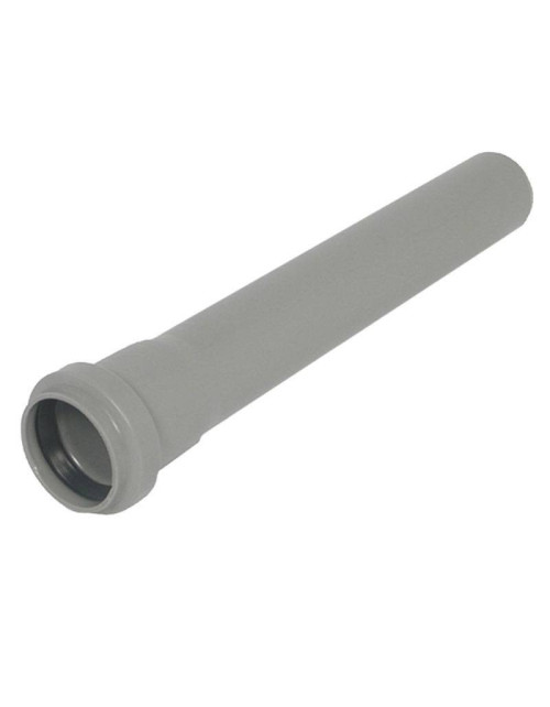 PP Polypropylene drain pipe Valsir PP3 with 1 connection D32mm L50cm VS0501005