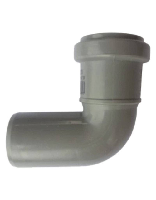 87° 30' elbow in PP Polypropylene Valsir PP3 with insertion D110mm VS0504059