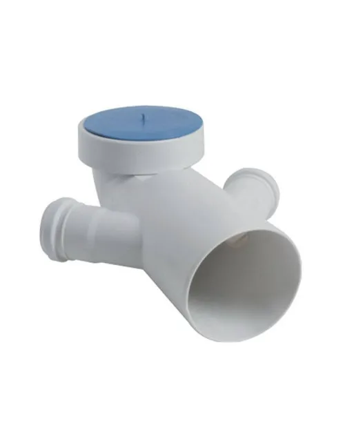 45-Grad-Bogen PP-Doppelglas-Toilette Valsir PP3 D110/40 mm L230 mm VS0542001