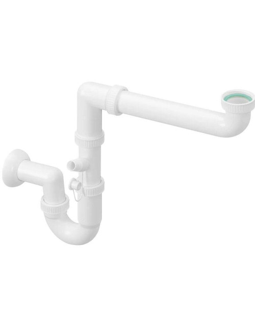 Siphon für Waschbeckenablauf Valsir Anschluss 1 1/2 D 40 mm VS0700641