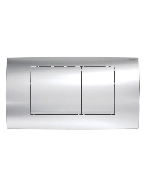 Geberit Twinline30 Plaque de commande à 2 boutons Chrome 115.899.KH.1