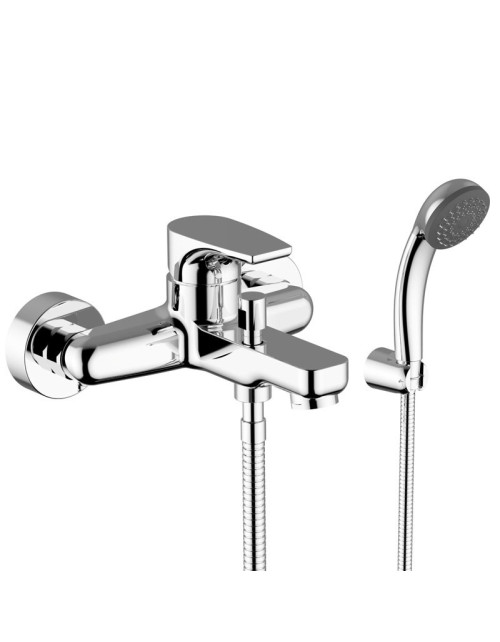 Teorema Bing bath mixer with chrome hand shower 9B15011-001