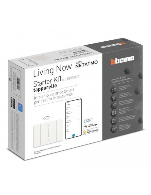 Bticino Living Now K2010KIT Starter-Knopfzelle