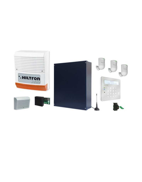 KIT de alarma antirrobo Hiltron con unidad de control POWER8 KITPOWER