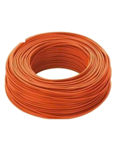 Einadriges Kordelkabel 1mm2 CPR FS17 orange FS171X1ARM/200