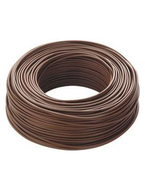 Câble cordon unipolaire 1mm2 CPR FS17 marron FS171X1MAM