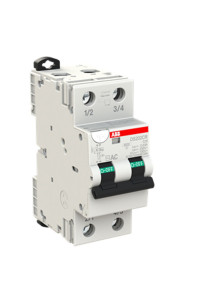 Interruttore Abb magnetotermico differenziale 2 poli 25A 30mA tipo AC 6kA 2  moduli DS202CRC25AC30