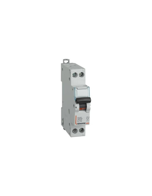 Bticino 10A curve C circuit breaker 1 module 1P+N FA881C10