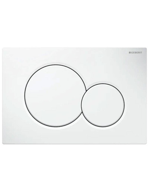 Geberit Sigma01 plaque de déclenchement pour chasse d'eau Blanc 115.770.11.5