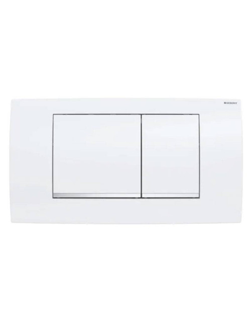 Placa de accionamiento Geberit Twinline30 con 2 pulsadores Blanco 115.899.KJ.1