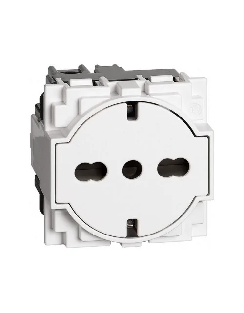 BTicino KW4140A16F Living Now | German and Italian standard flat socket