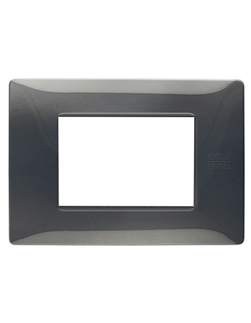 Urmet Simon Nea 3-module dark steel plate 11803.AC