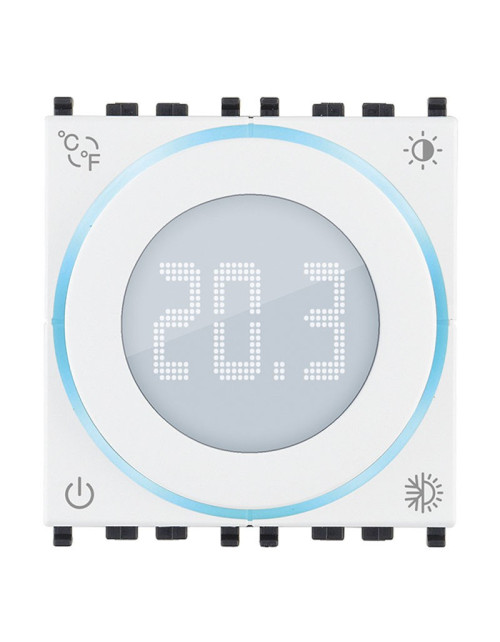 Vimar thermostat de roue connecté Wireless IoT2M blanc 02973.B