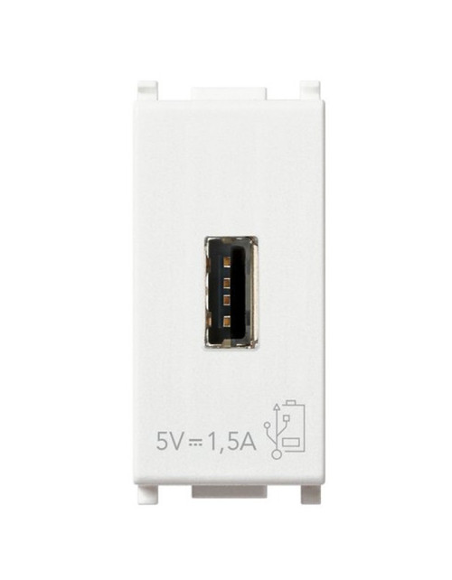 Vimar Plana Prise USB 5V1,5A Blanc 14292