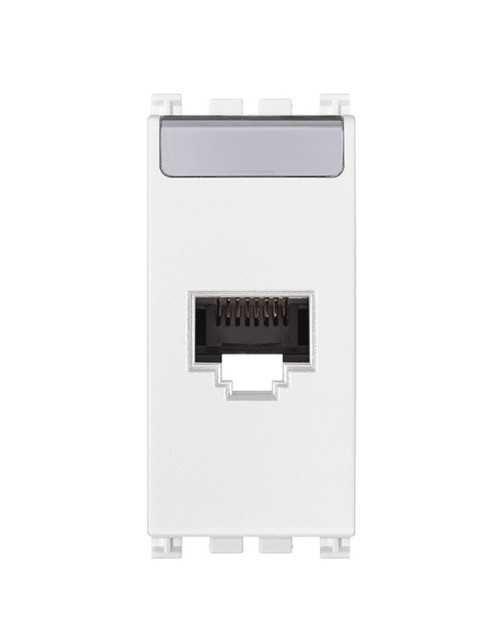 Vimar Net Safe Copper RJ45 socket, white color 19339.11.B