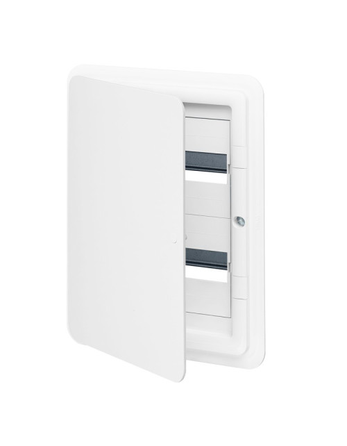 Cuadro de distribución Vimar empotrable 24 módulos DIN IP40 con puerta blanca V53124.B