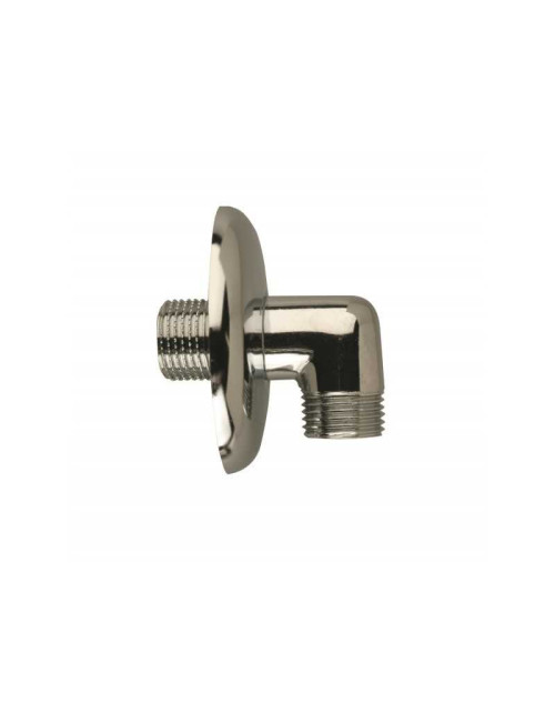 Fixed 90 Degree Curve For Shower Connections M/M 1/2" 1/2" Luxor 85620001