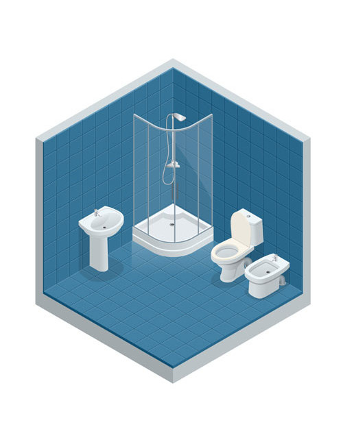 Offerta bagno completo di tutti gli accessori sanitari mobile piatto doccia  box