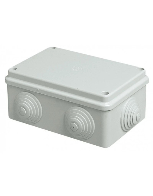 Vimar V55105 - wall box with cable gland 120x80x50