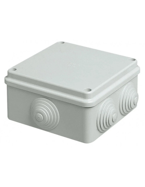 Vimar V55104 - wall box with cable gland 100x100x50