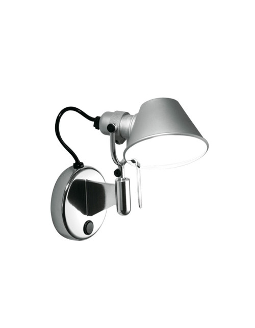 Tolomeo Micro LED-Strahler mit dimmbarem Schalter 3000K Artemide A043600